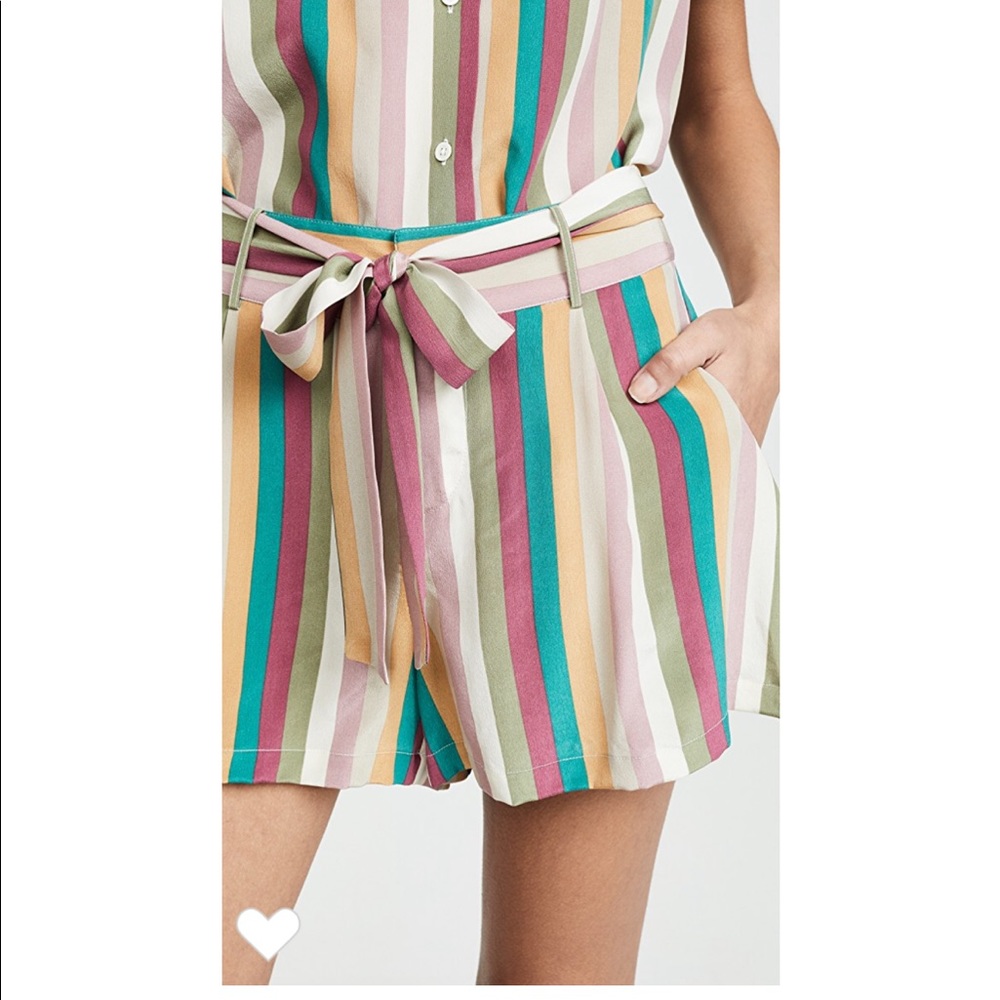 RAILS**Silk Striped Shorts**Small**$178 - Picture 5 of 7